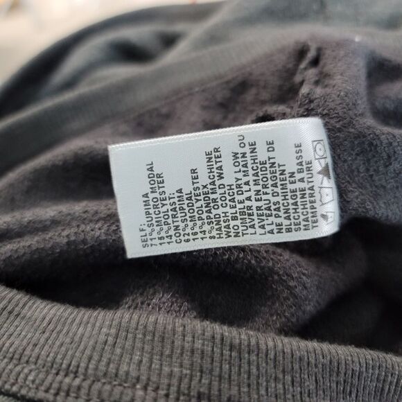 Standard james perse pullover cropped length hoodie gray - Picture 3 of 7